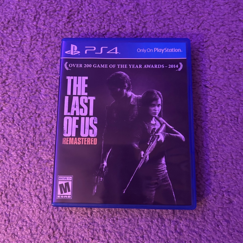 Sony PS4 The Last of Us Remastered - Blue Case